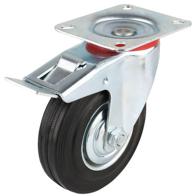 3 " 4 " 5 " 6 " 8 pouces roues de roulement en caoutchouc, roues de roulement en acier OEM ODM