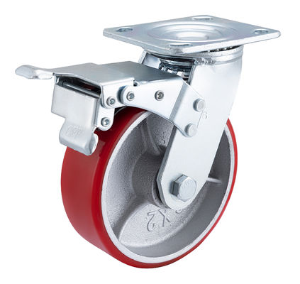 50 mm rouleaux de rouleaux lourds résistants aux chocs roue de rouleaux industriels en fonte