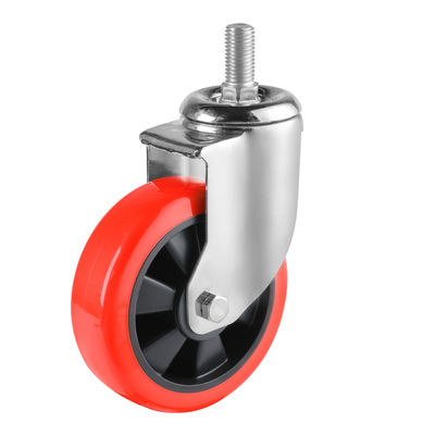 Polyuréthane rouleaux pivotants rouleaux industriels en acier