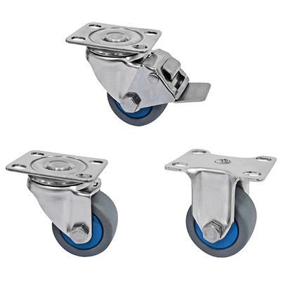 Dajin PA roues de roue en acier inoxydable 50 mm Capacité de charge élevée 150 kg