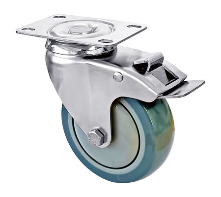 Les rouleaux en acier inoxydable à charge moyenne 75 mm 100 mm 125 mm de diamètre