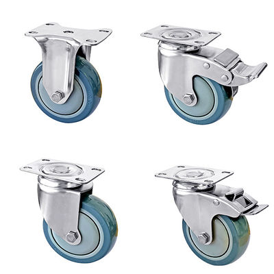 Les rouleaux en acier inoxydable à charge moyenne 75 mm 100 mm 125 mm de diamètre