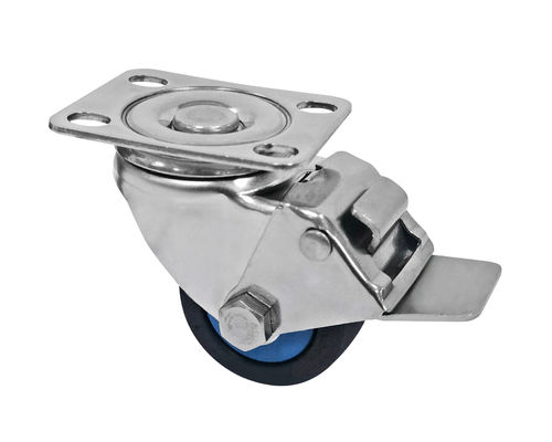 Roulette en polyamide et acier inoxydable 304 de 50 mm