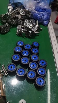 Dajin TPR roues de roue en acier inoxydable 50 mm Capacité de charge élevée 150 kg