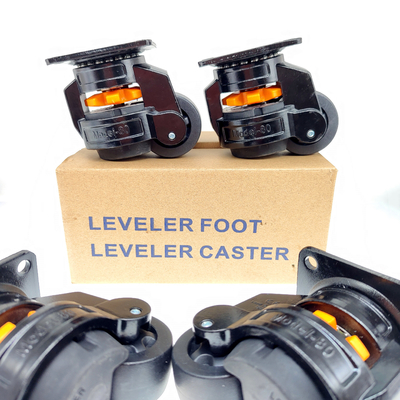 Roulettes de nivellement réglables en hauteur, ajusteur de pied de nivellement GD40A GD60A GD80A GD100A